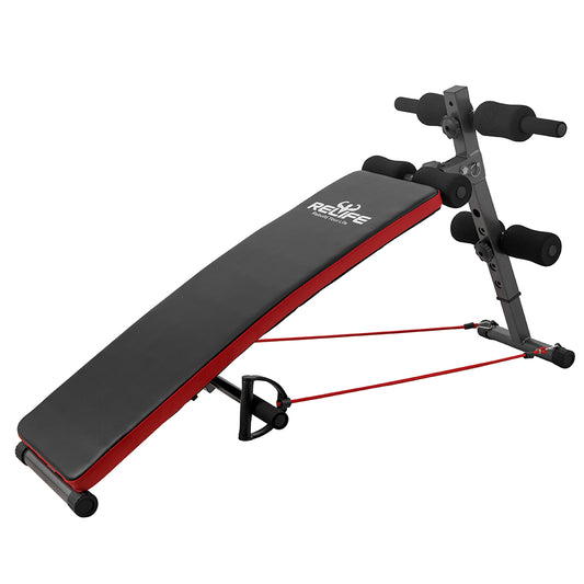 Adjustable Ab Workout Bench & Sit Up Bench