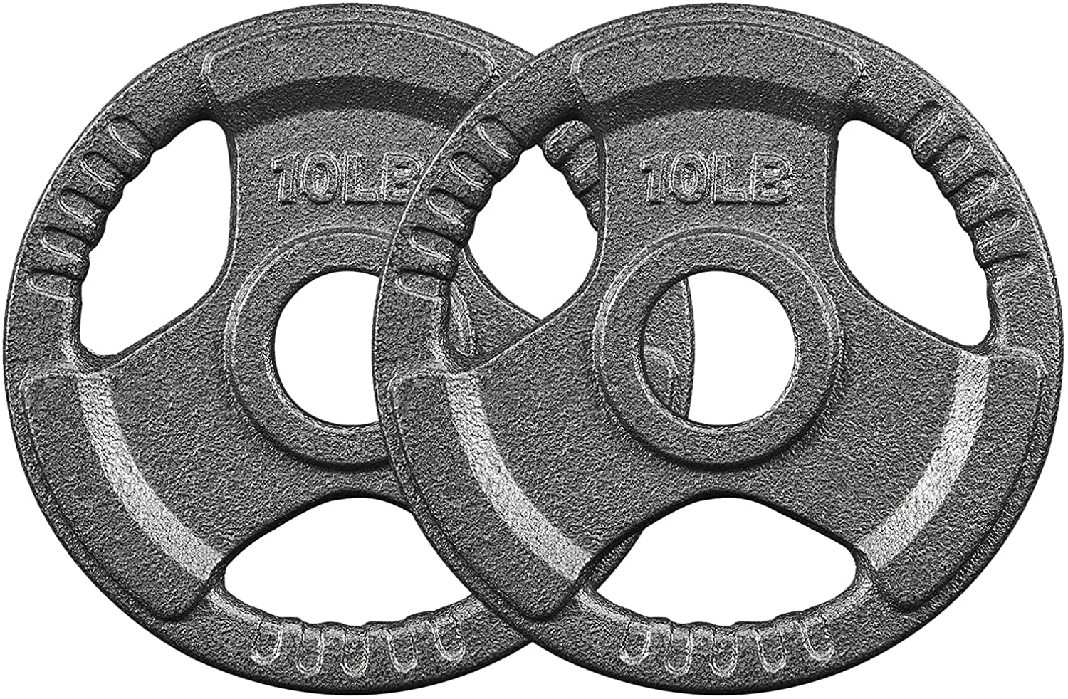 PITHAGE 2-inch Standard Grip Weight Plates Cast Iron Strength Training for Barbell -   Vigbody