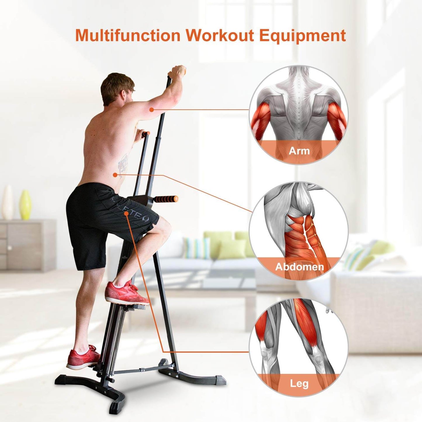 2023 home vertical climber exercise machine workout Fitness stepper for sale